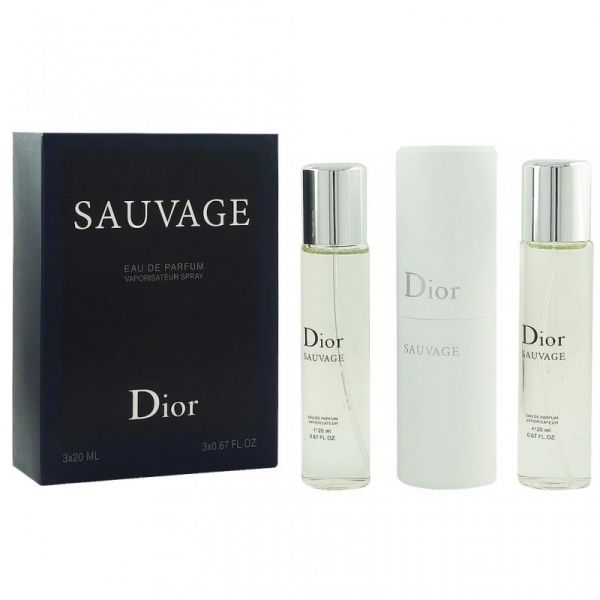 Christian Dior Sauvage, edp., 3*20 ml